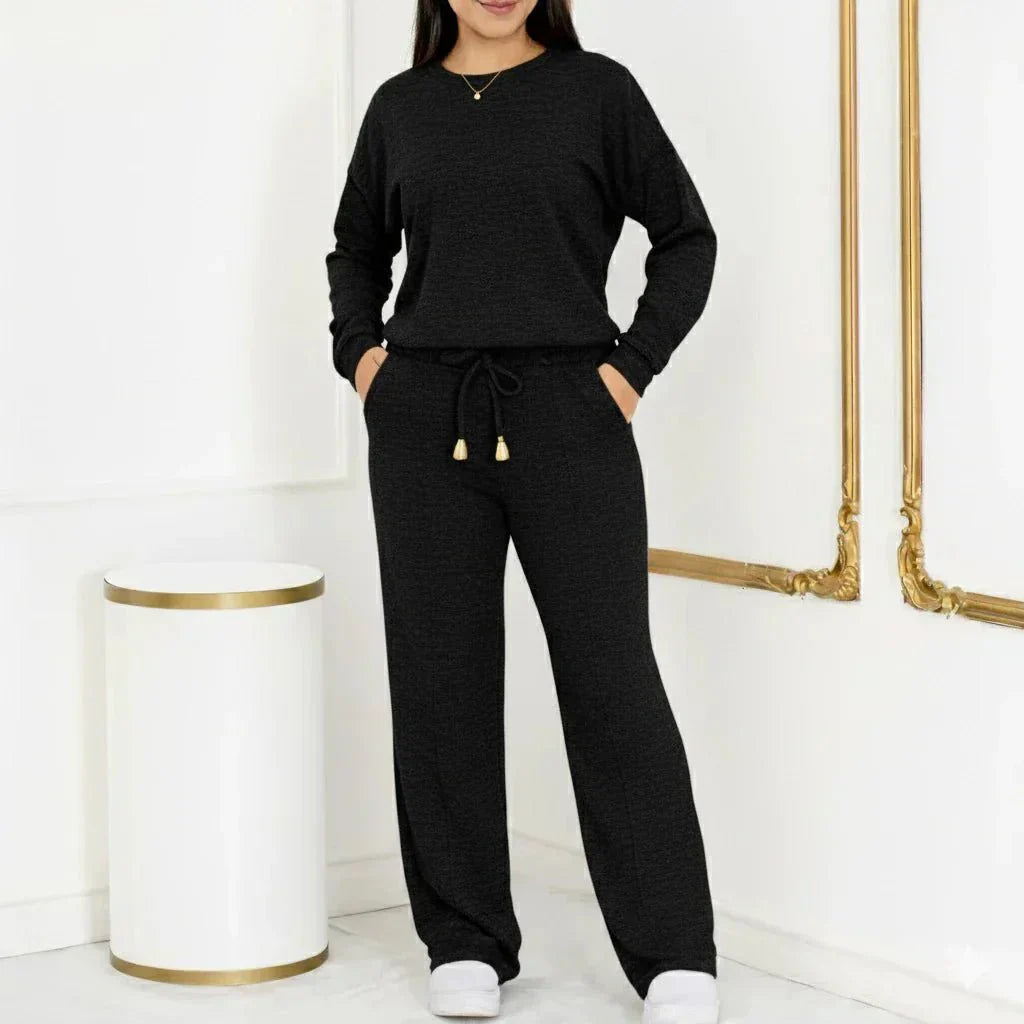 (KIT COM 2) Conjuntinho Paty em Modal Premium (Blusa + Calça) | OFERTA DE OUTONO/INVERNO